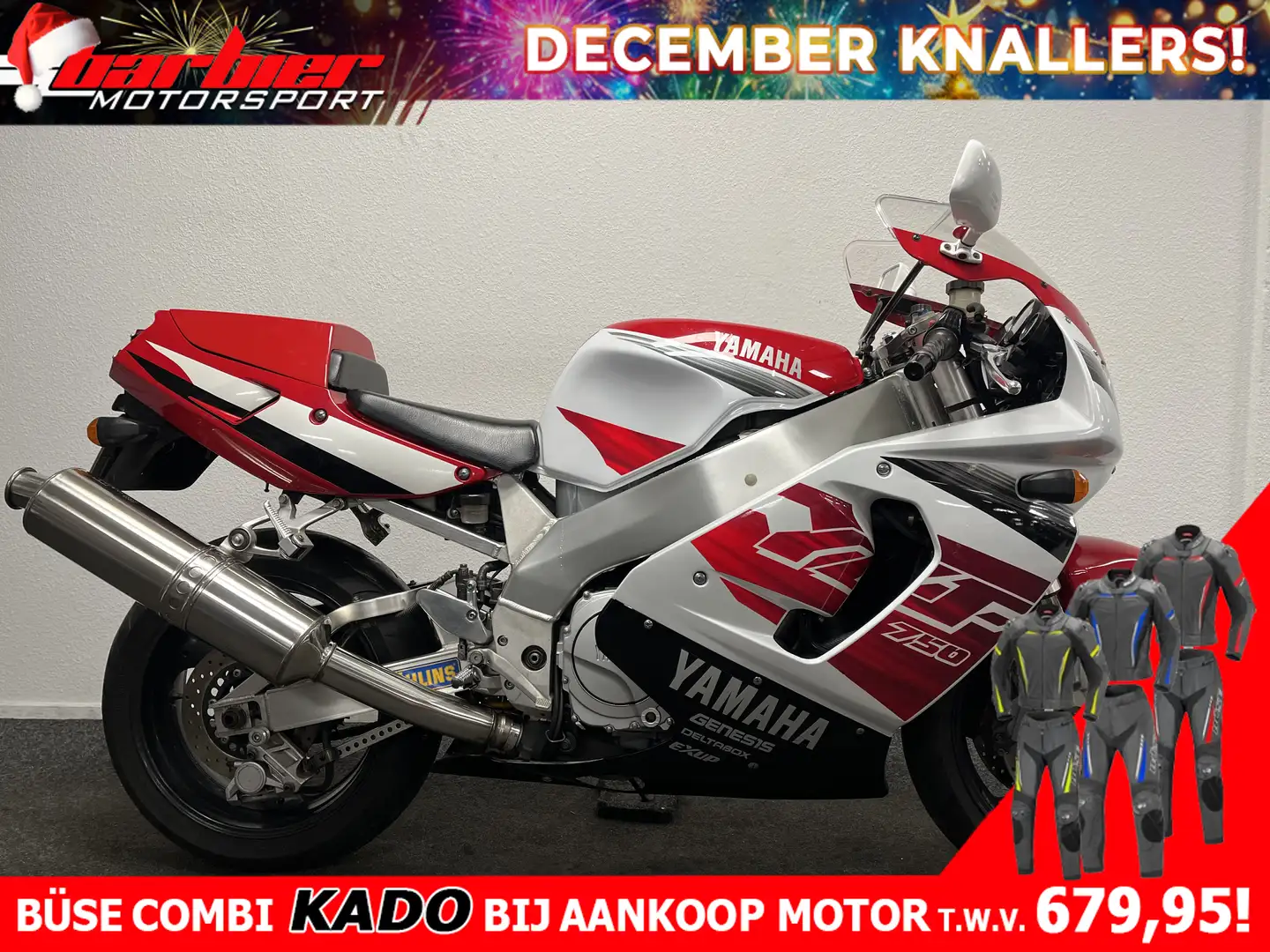 Yamaha YZF 750 YZF750R Rood - 1