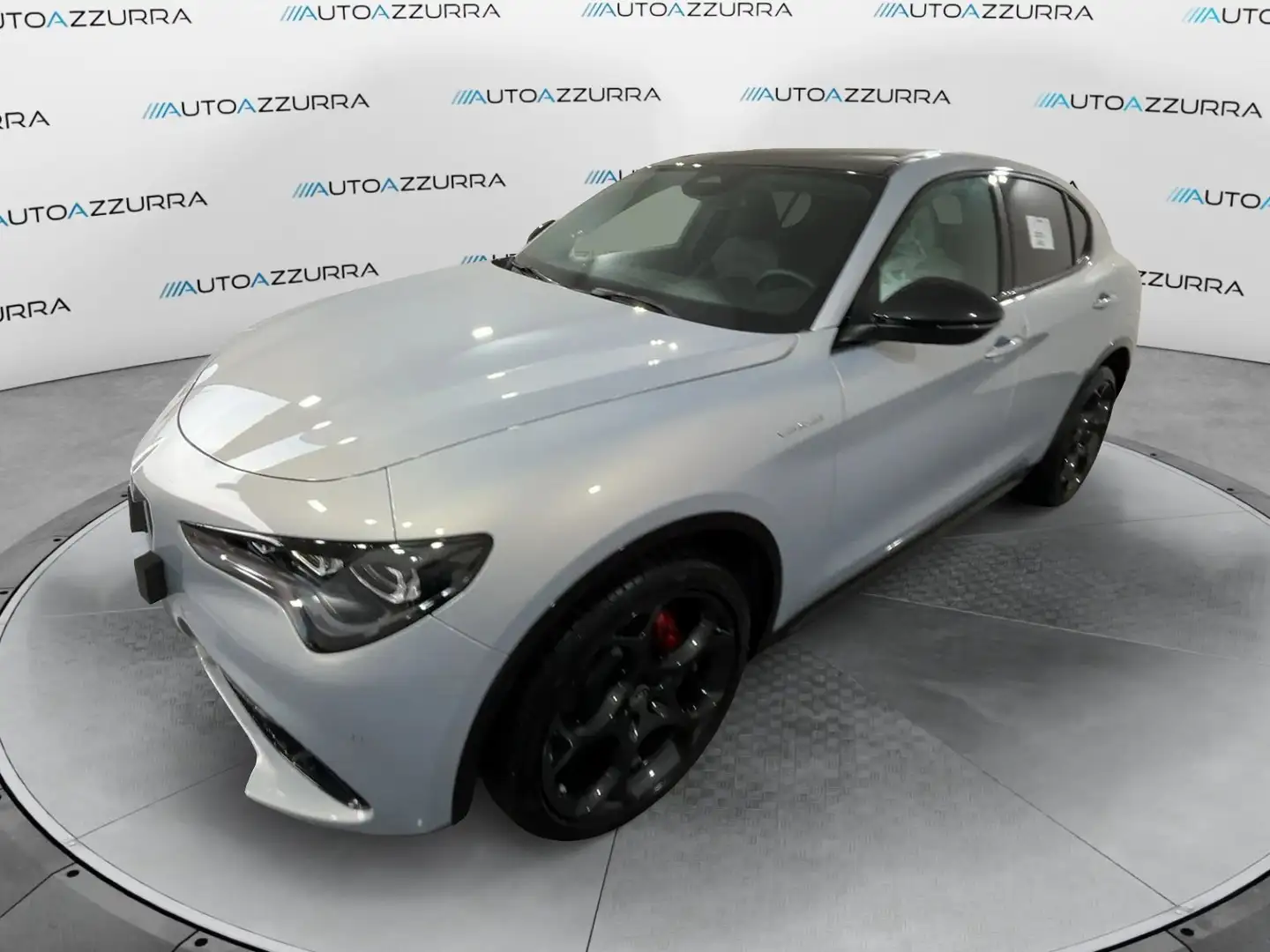Alfa Romeo Stelvio 2.2 Turbodiesel 210 CV AT8 Q4 Veloce *TETTO, VARI Grigio - 1