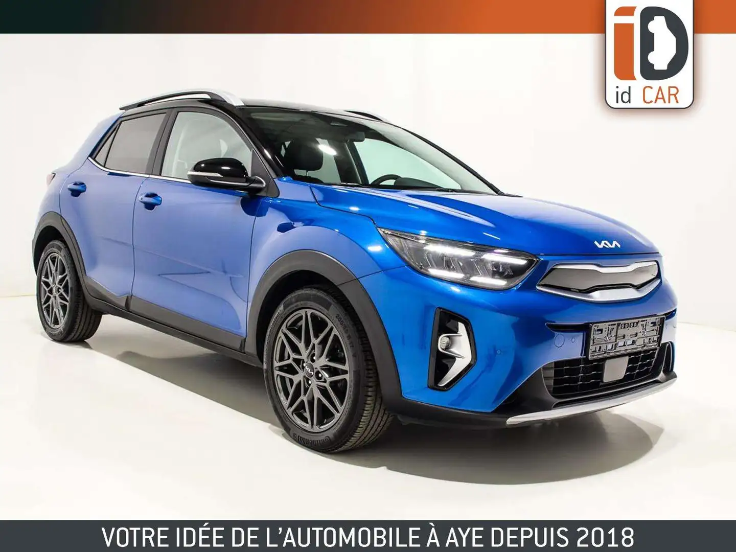 Kia Stonic 1.0 T GDI 120 AUTOMATIQUE SEMI CUIR LED GPS CAMERA Bleu - 1