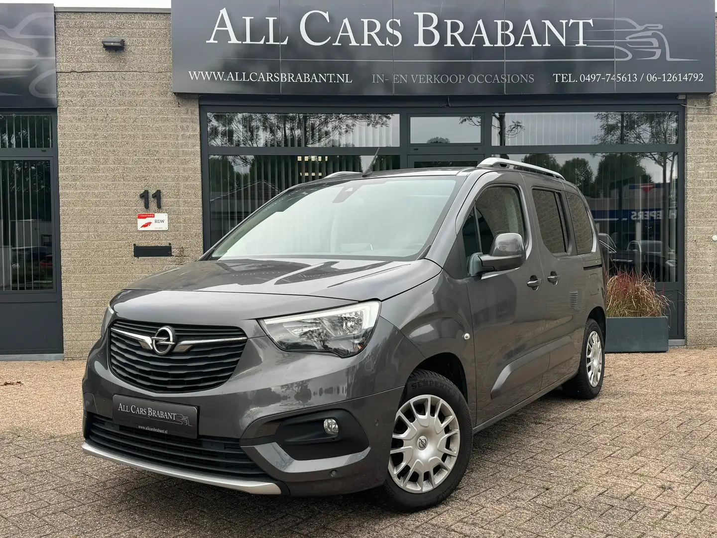 Opel Combo Life 1.2 Turbo / panoramdak / navi / stoel en stuur ver Grijs - 1