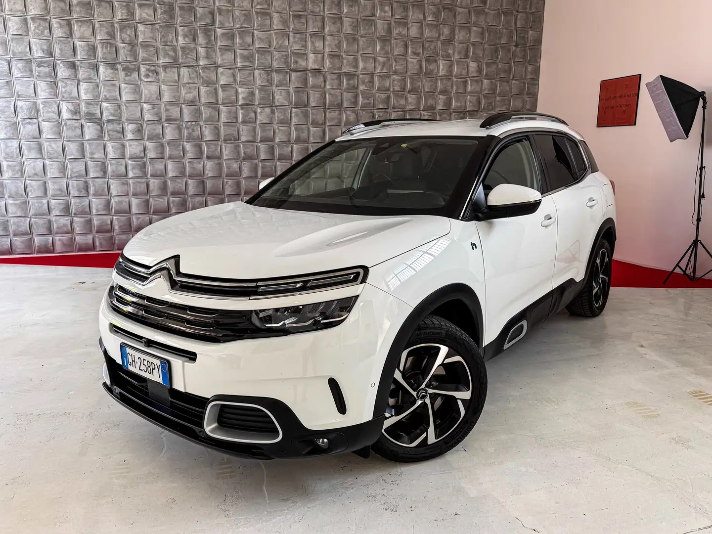 Citroen C5 Aircross 1.6 hybrid phev Shine 225 e-eat8 - IVA ESPOSTA Bianco - 1