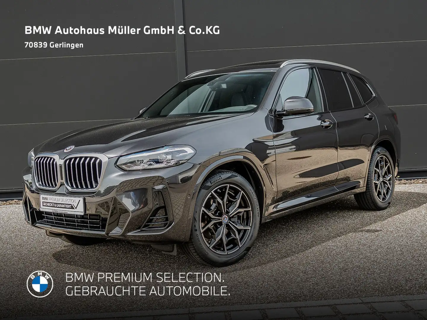 BMW X3 xDrive20dA M Sportpaket Standheiz. GSD 1.VB LED Grijs - 2