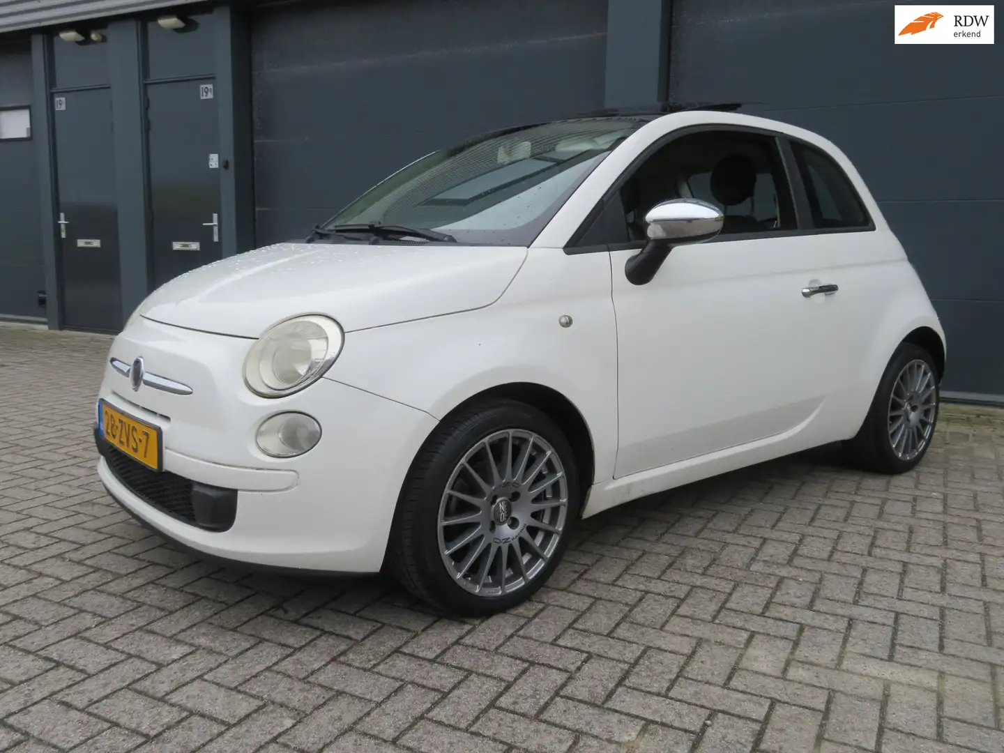 Fiat 500 1.2 Naked Weiß - 1
