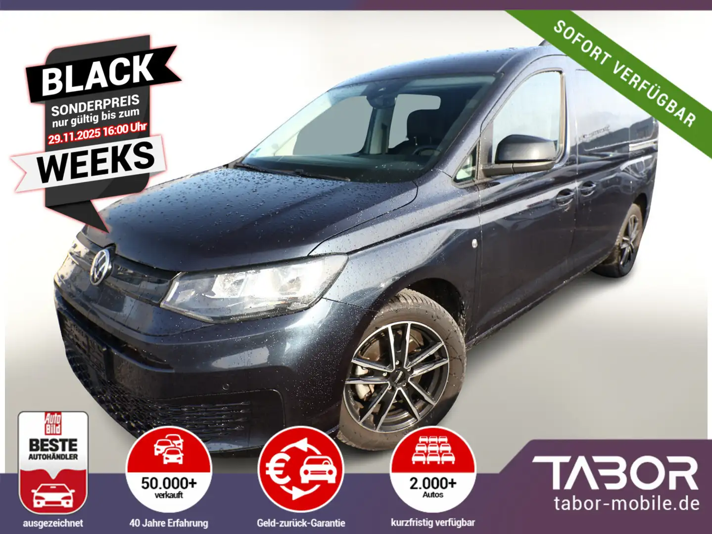 Volkswagen Caddy Maxi 1.5 TSI 116 DSG 7-S AHK UVP-25%* Blau - 1