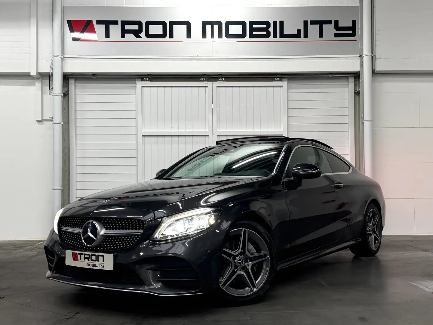 Mercedes-Benz C 200 Coupe 9G AMG PANO*BURMESTER*CARPLAY*LED*FULLOPTION Grau - 1