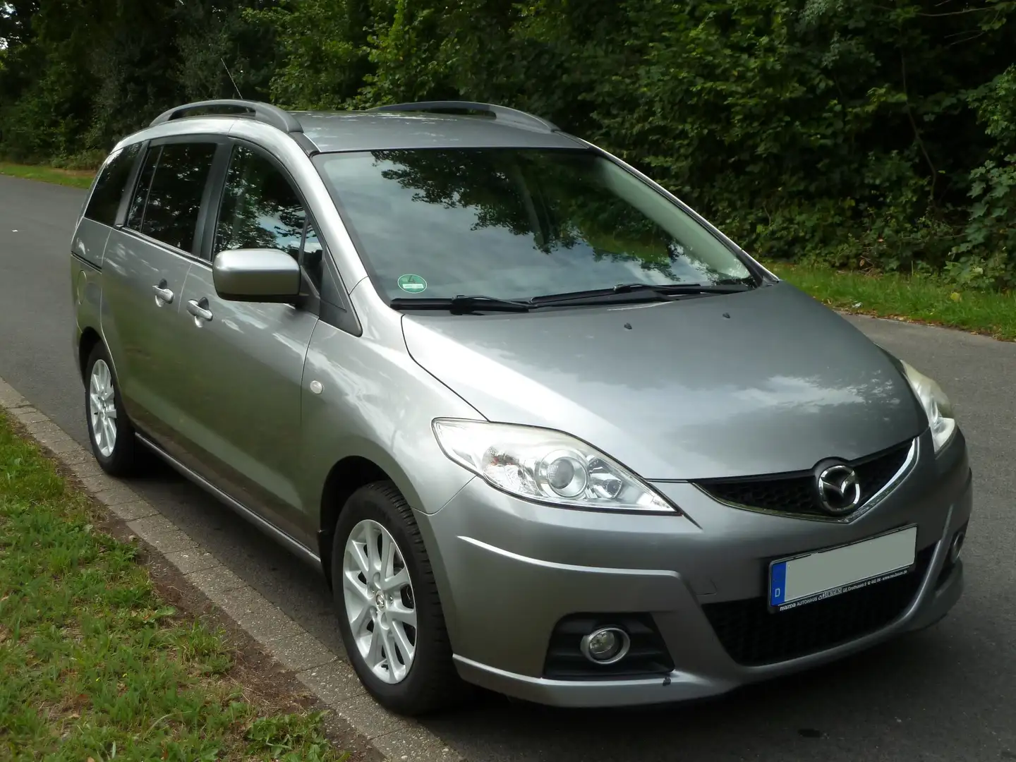 Mazda 5 5 2.0 Active AHK StandHzg., Klima defekt. Silber - 2