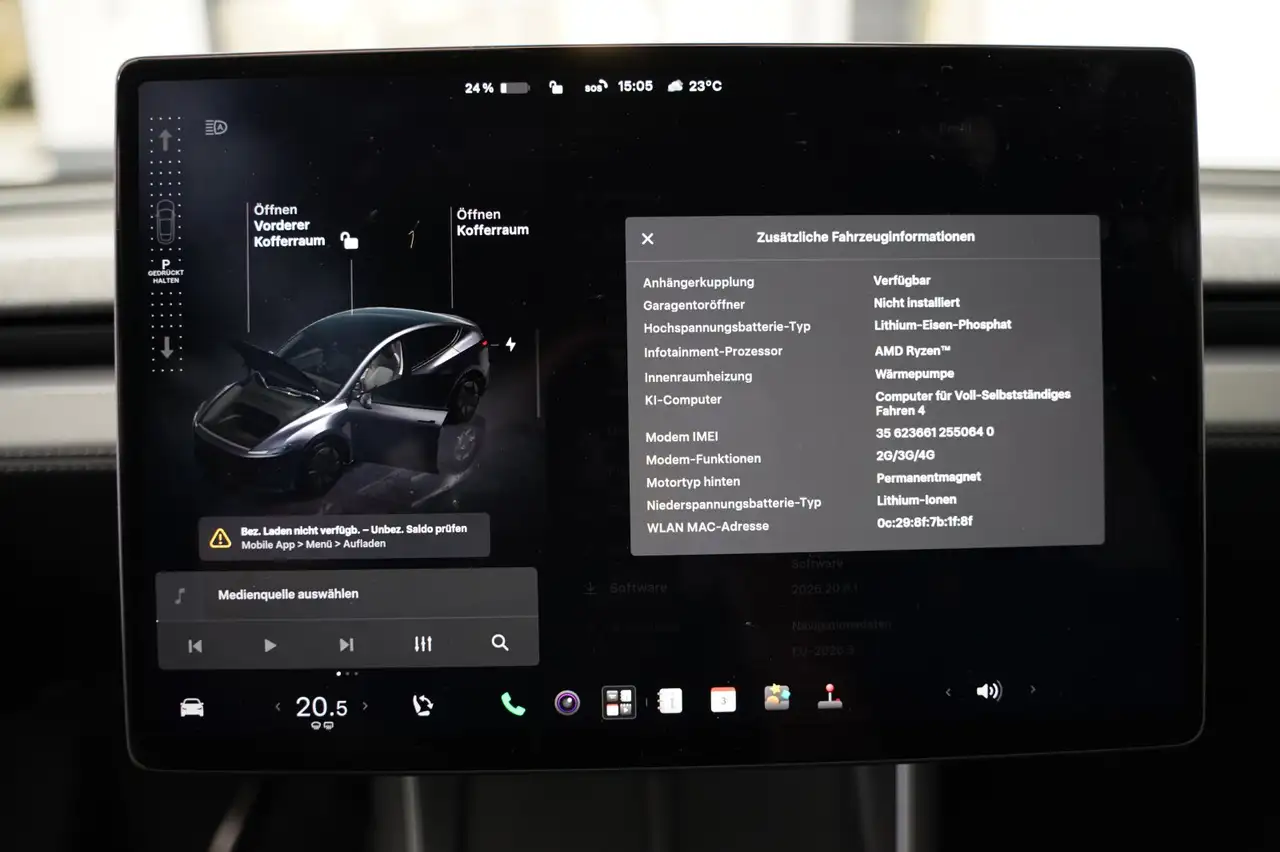 Tesla Model Y Hinterradantrieb *AHK*FSD*, миниатюра 14