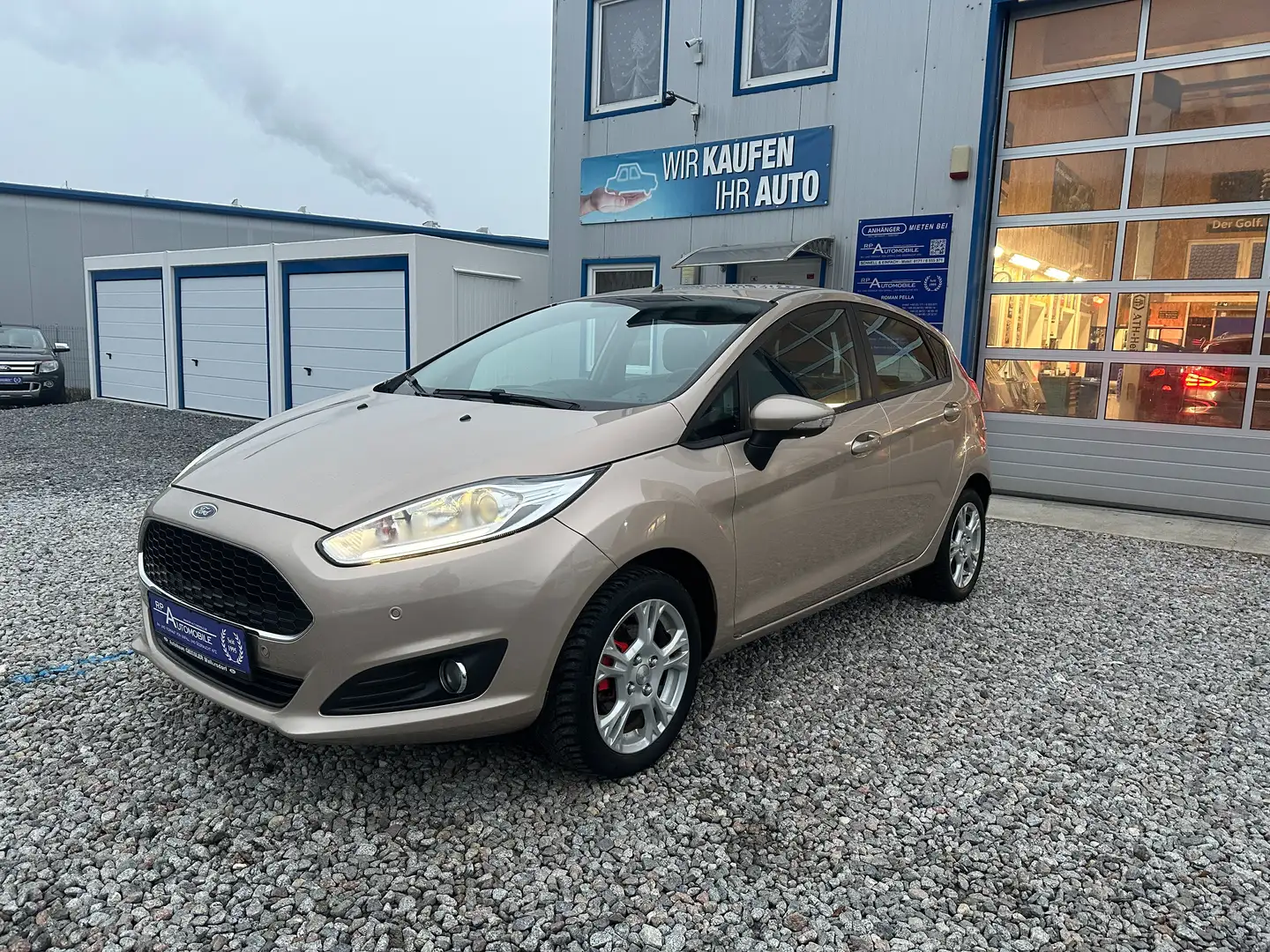 Ford Fiesta Trend 1.0 KLIMA NAVI PDC Beige - 2