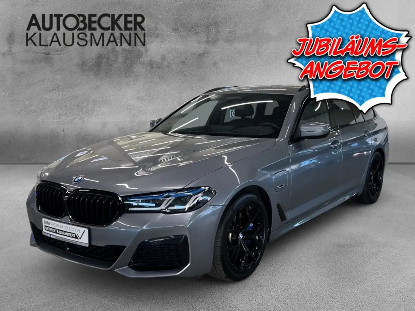 BMW 530 M SPORT PRO LC PROF NAVI AHK HuD KAMERA ACC Grijs - 1