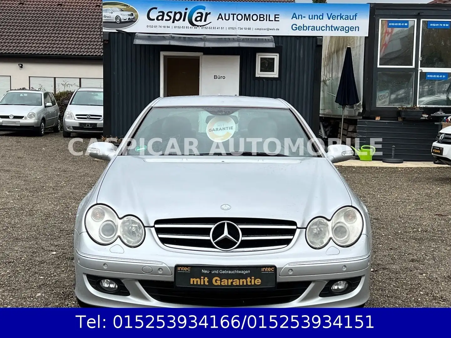 Mercedes-Benz CLK 200 Kompr. AVANTGARDE,NAVI,SHZ,8 FACH BER.., Silber - 2