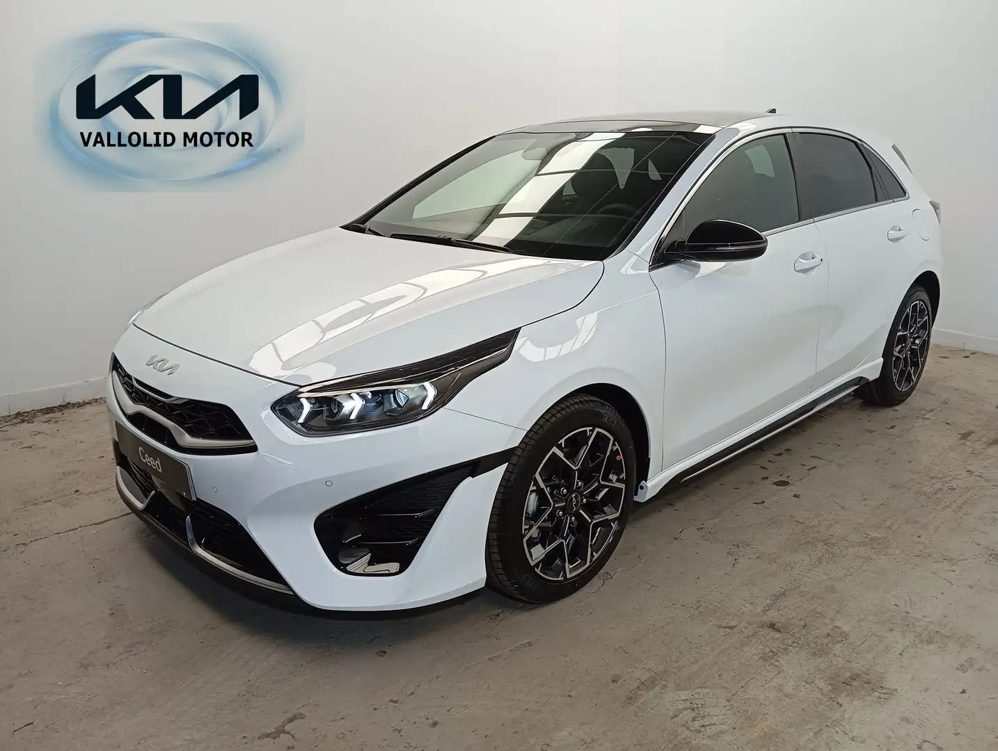Kia Ceed / cee'd 1.5 MHEV GT-line DCT 140 Blanc - 1
