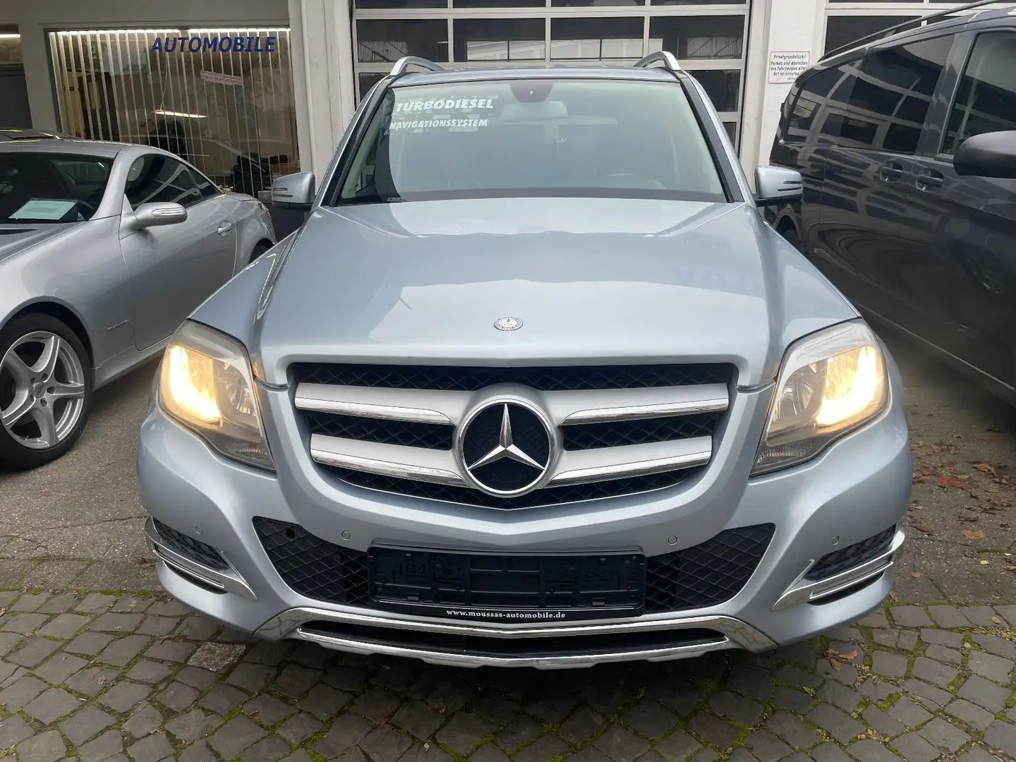 Mercedes-Benz GLK 220 CDI BlueEf.,4Matic,PDC,AHK, Automatik, Silber - 2
