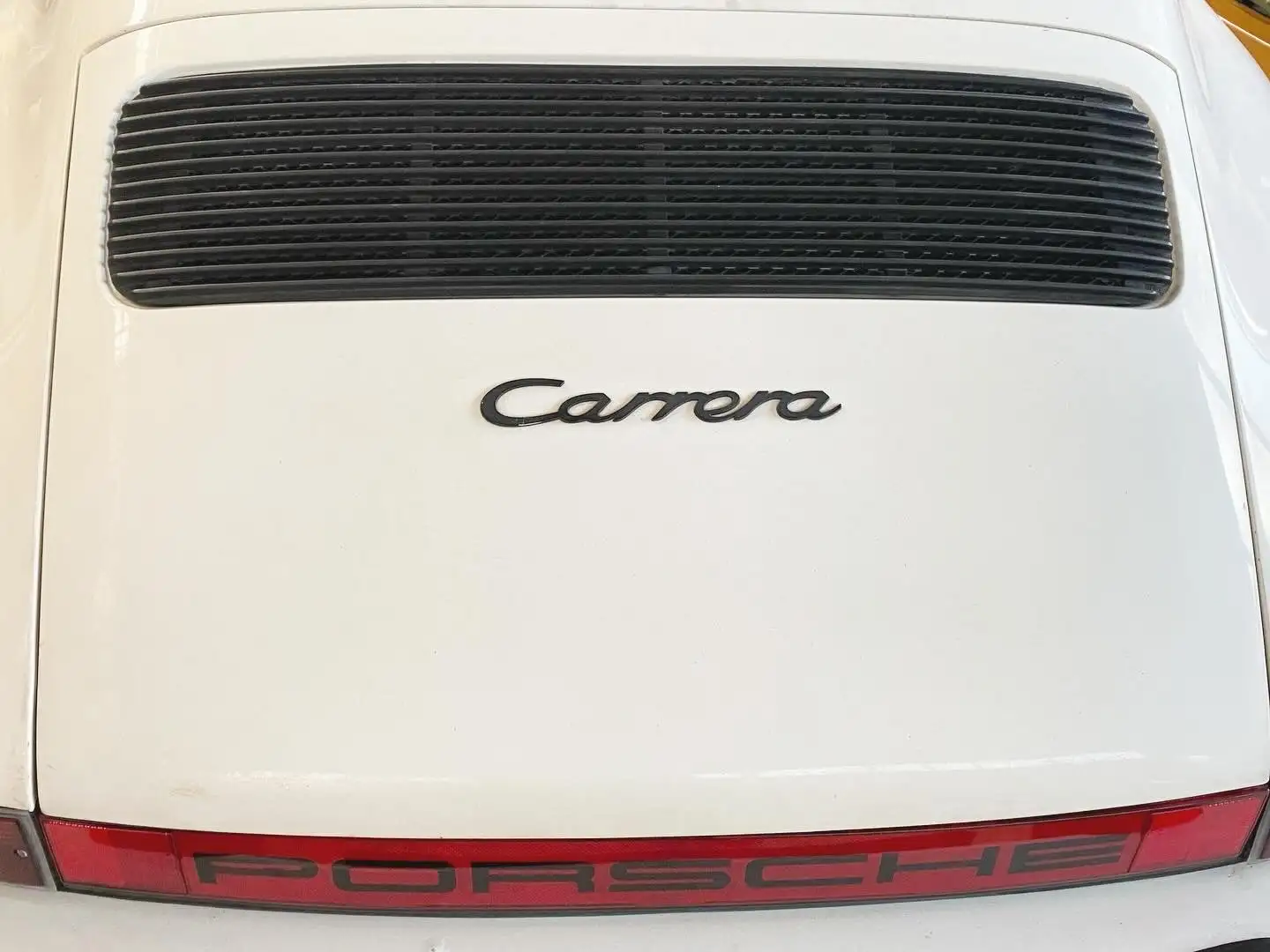 Porsche 911 3.2 carrera cabrio Bianco - 2