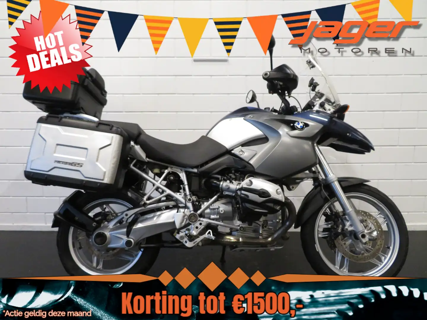 BMW R 1200 GS ABS KOFFERS FULL! Azul - 1