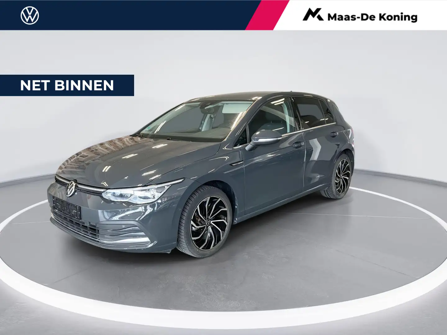 Volkswagen Golf 1.5 eTSI 150pk DSG Style · Matrix LED · Harman Kar Grau - 1