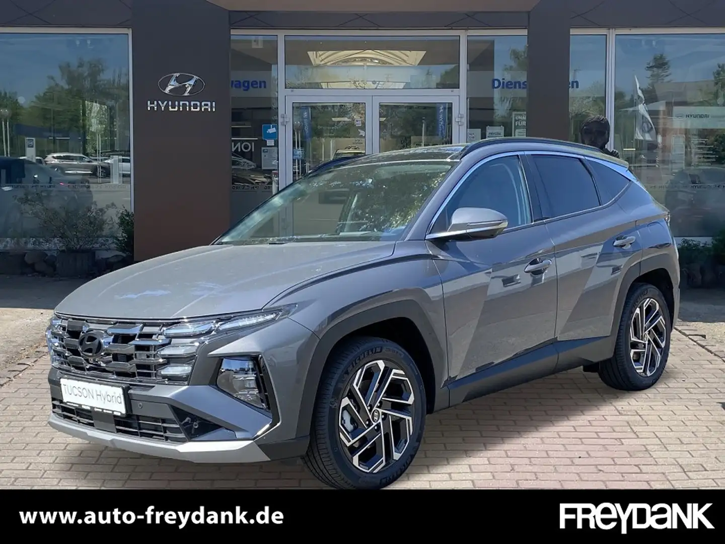 Hyundai TUCSON FL HEV (MY25) 1.6 T-GDi AT 4WD PRIME Assistenz-Pak Grau - 1