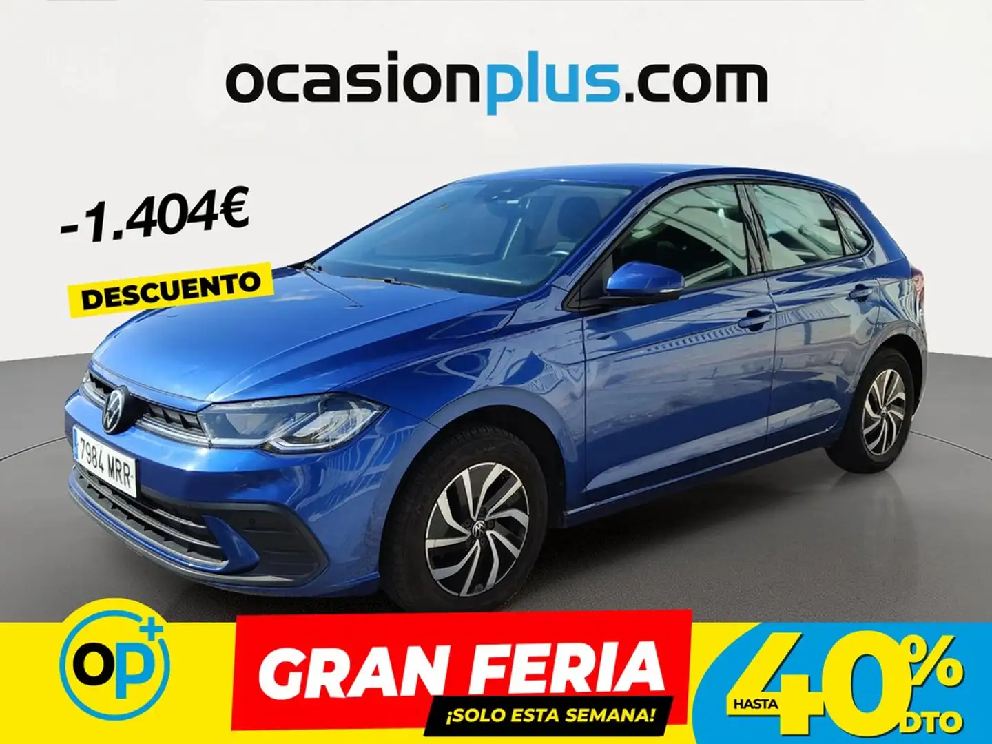 Volkswagen Polo 1.0 TSI Life 70kW Azul - 1