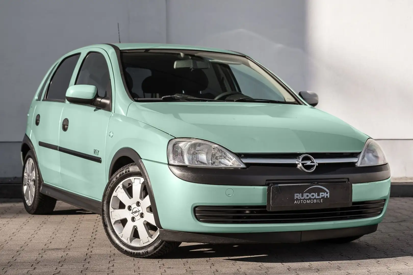 Opel Corsa 1.0 12V Njoy KLIMA °TÜV NEU °gepflegt Grün - 1