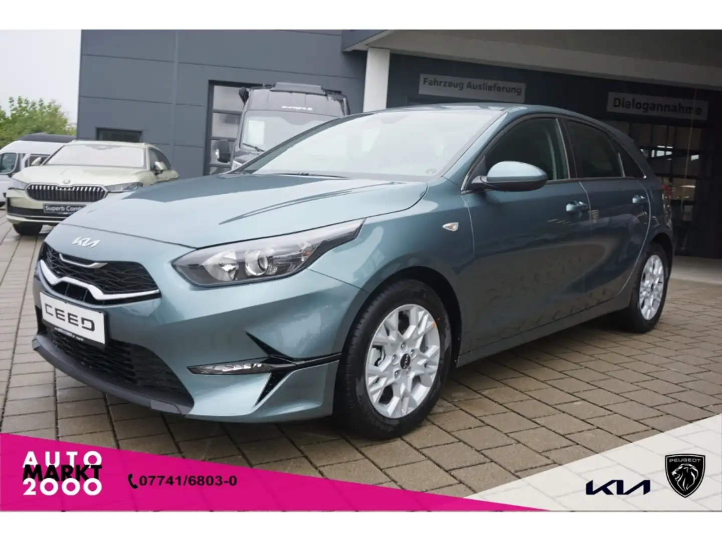 Kia Ceed / cee'd 1.0 T-GDI 100 Vision Navi Kamera SHZ PDC DAB Grijs - 1