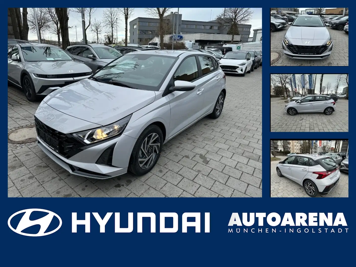 Hyundai i20 1.0 T-GDI Trend FLA 4xSHZ SpurH LM KlimaA Grau - 1