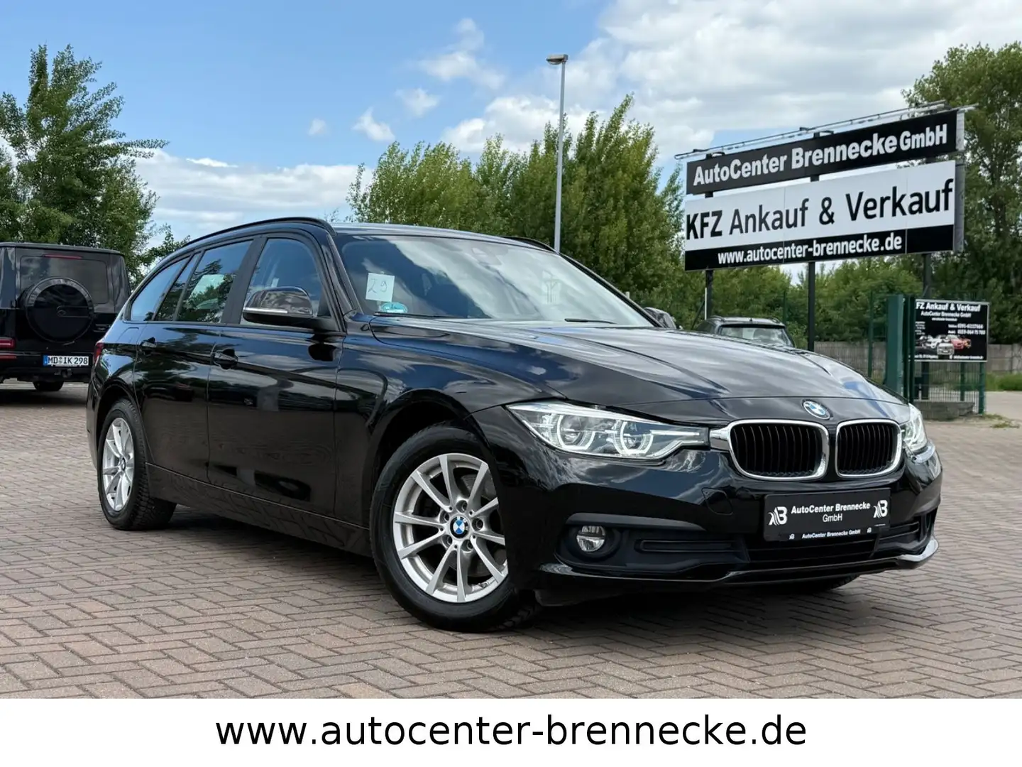 BMW 320 Baureihe 3 Touring 320d *HuD*Navi*Automatik* Schwarz - 1
