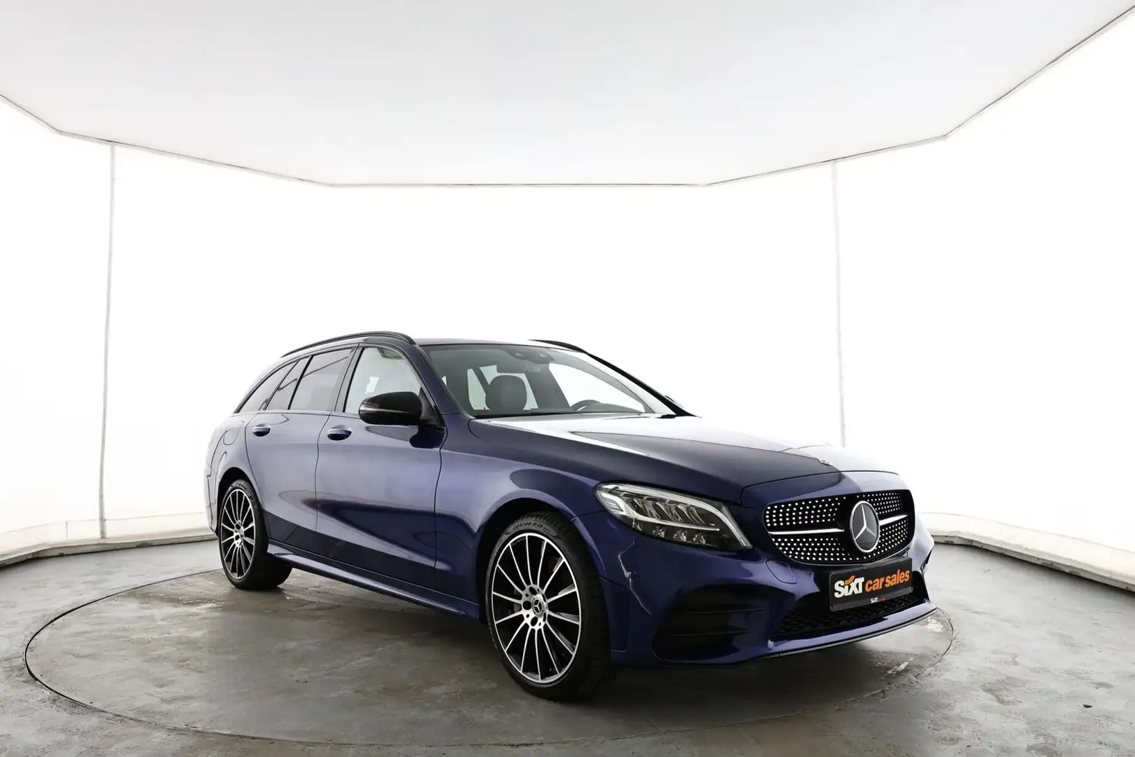 Mercedes-Benz C 300 d AMG Line 4Mat.|ACC|COMAND|LED|RFK|SHZ|AHK Albastru - 1