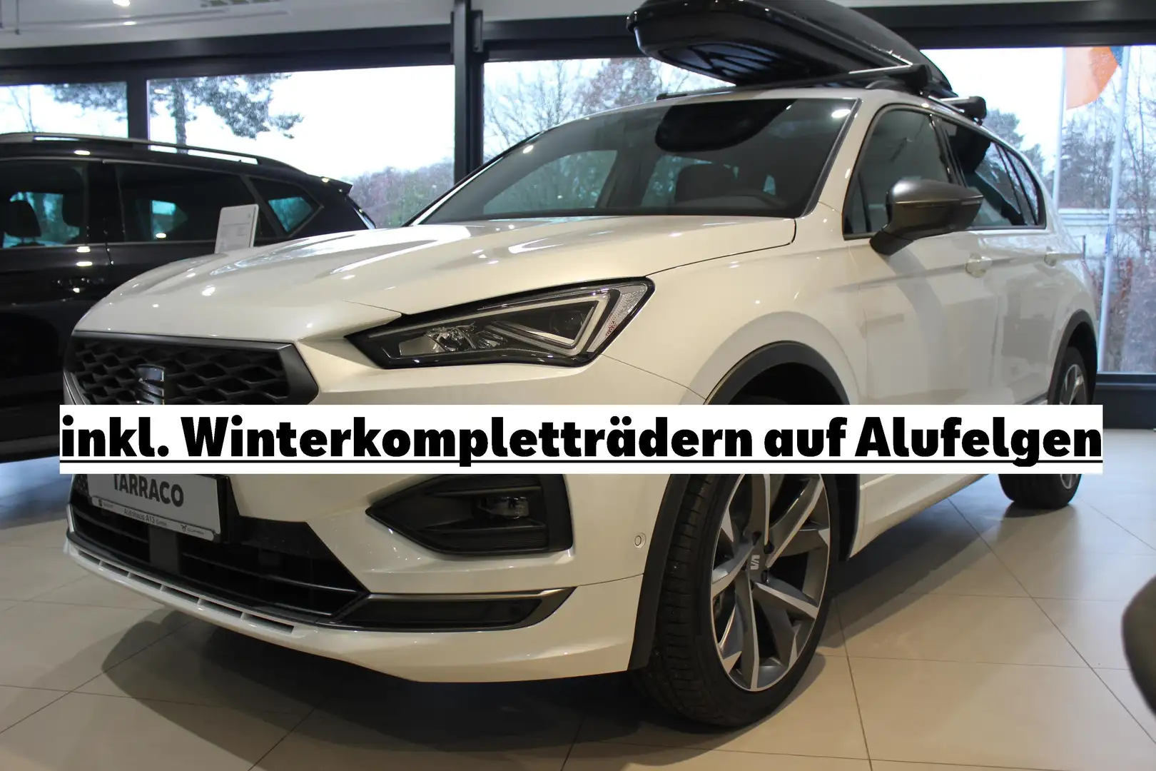 SEAT Tarraco Tarraco 2.0 TSI 4Drive FR DSG. LED. Navi. Leder. A Blanc - 1