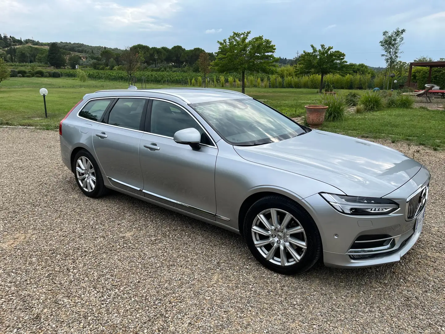 Volvo V90 V90 2016 2.0 d4 Inscription awd geartronic Argento - 2