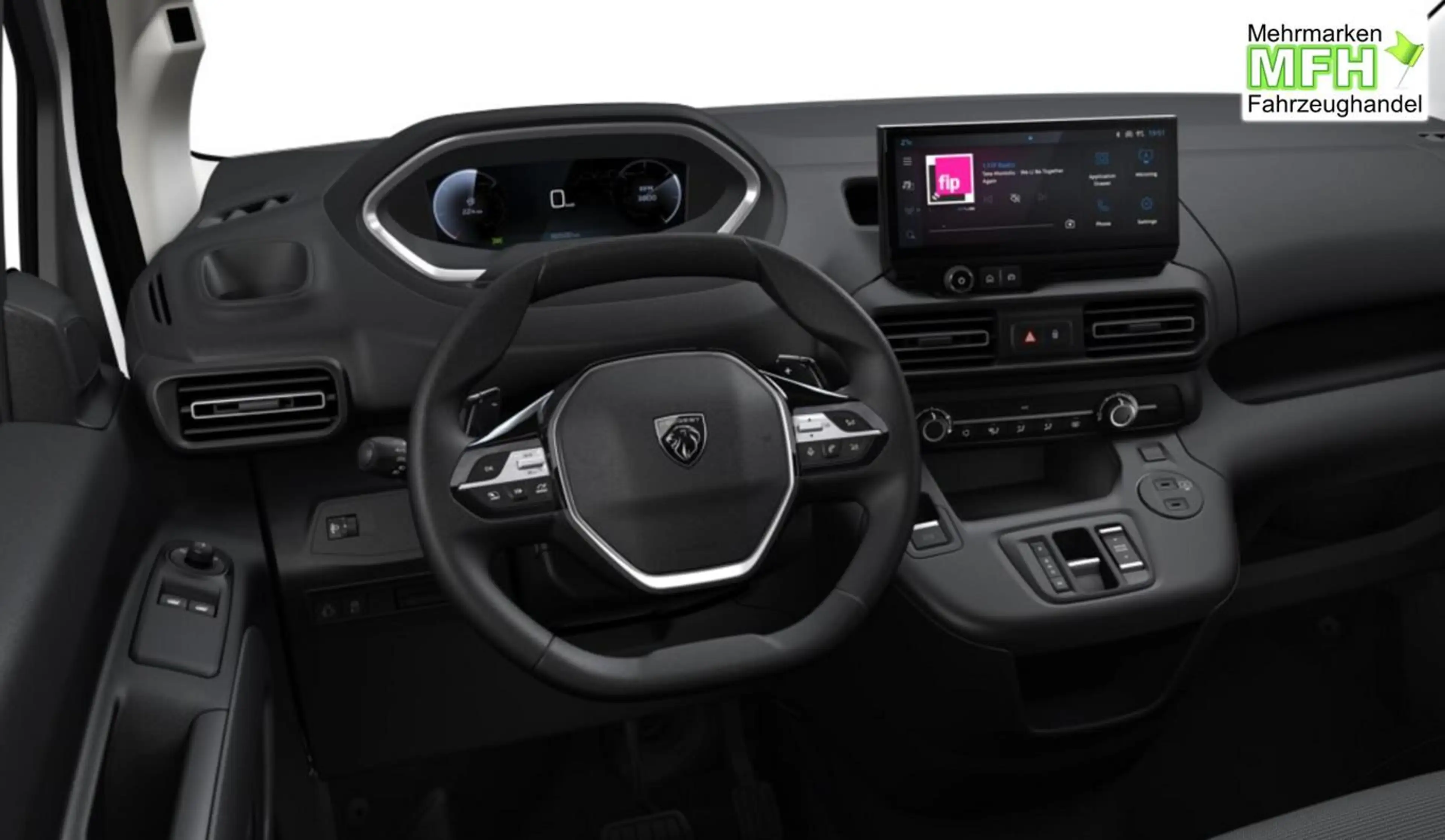 Peugeot Partner L1 MultiFlex Kam E-Rad CarP LED PDC DigC 75 kW ... — photo 4
