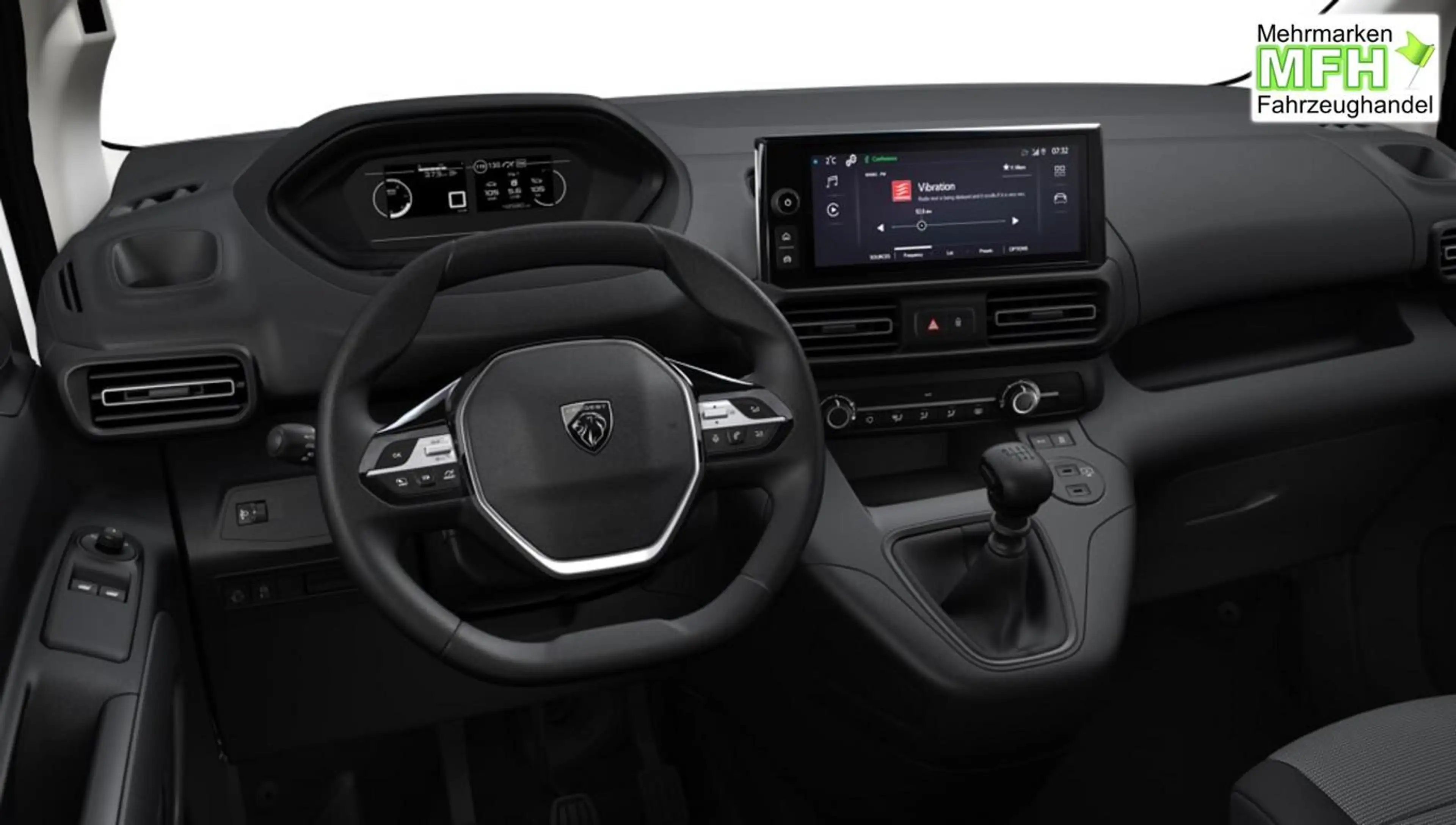 Peugeot Partner L1 MultiFlex Kam E-Rad CarP LED PDC DigC 75 kW ... — photo 6
