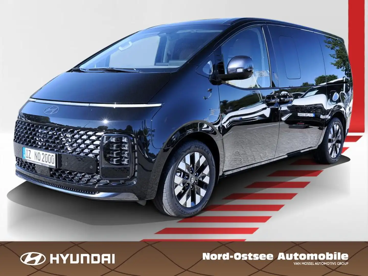 Hyundai STARIA 7-Sitzer SIGNATURE Panoramadach Noir - 1