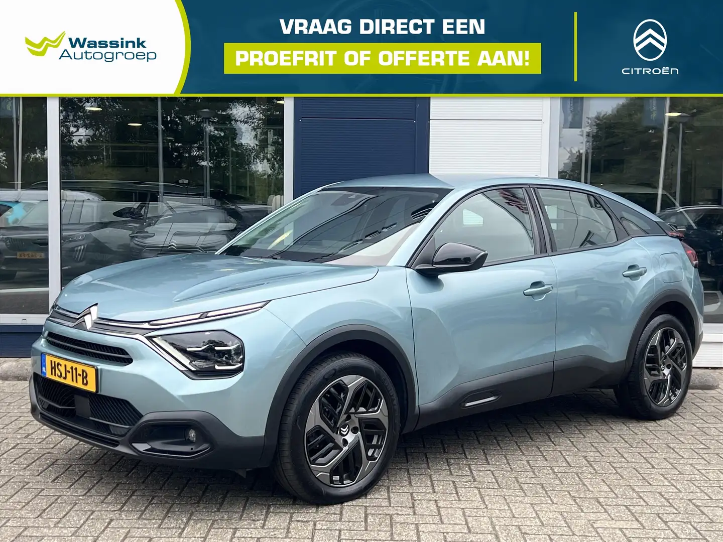 Citroen C4 1.2 PureTech 130pk Feel | Navigatie | Apple CarPla Blauw - 1
