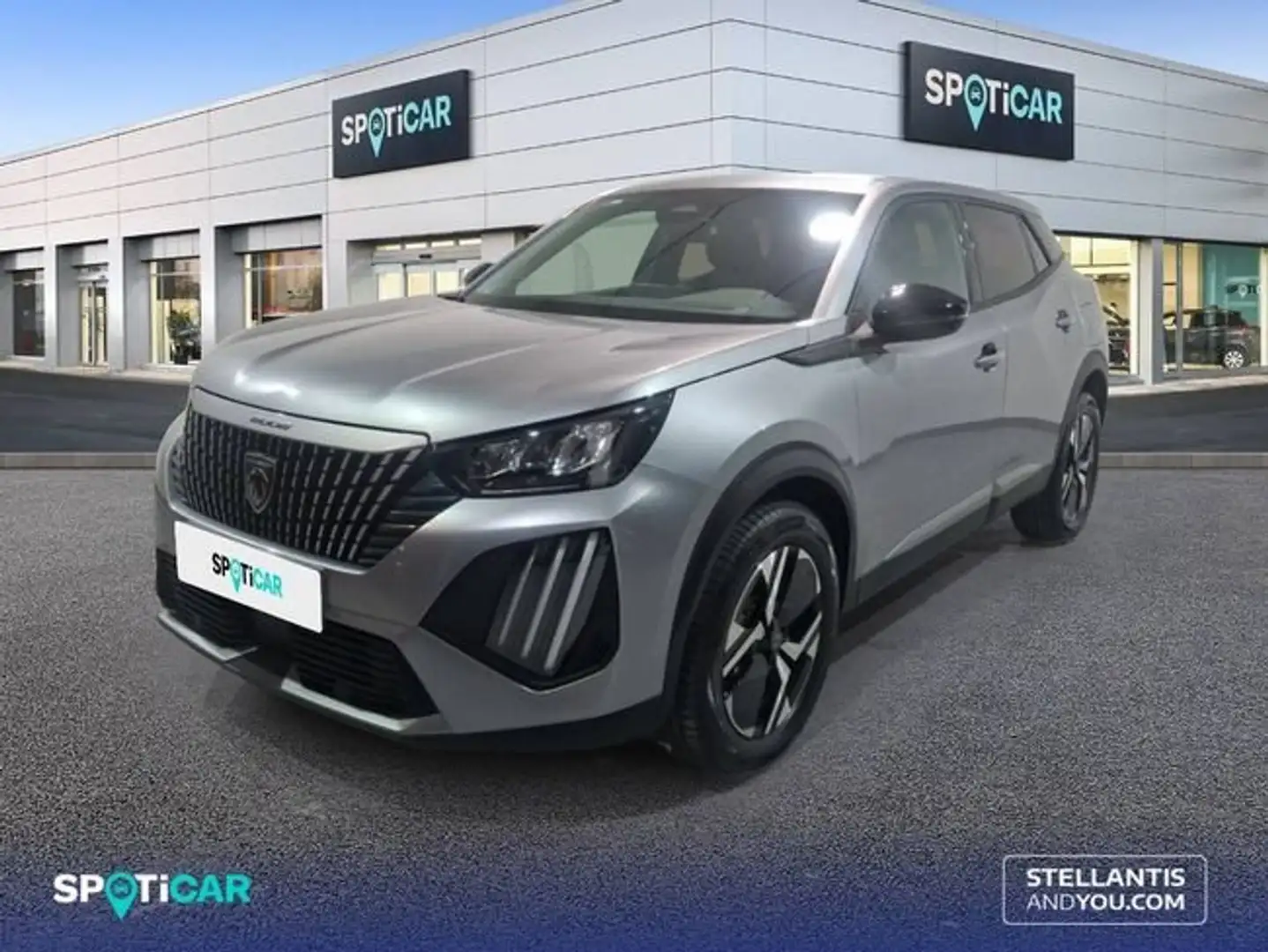 Peugeot 2008 N Hybrid 145 eDCS6 Allure Gris - 1
