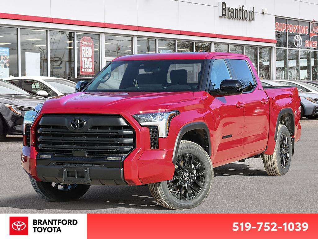 Red 2026 Toyota Tundra Pickup Truck Four-Wheel Drive Automatic
