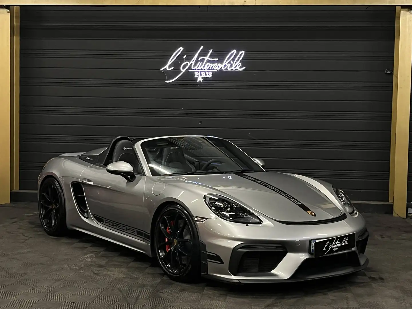 Porsche 718 Spyder 718 Spyder 4.0i 420 ch PDK Срібний - 1