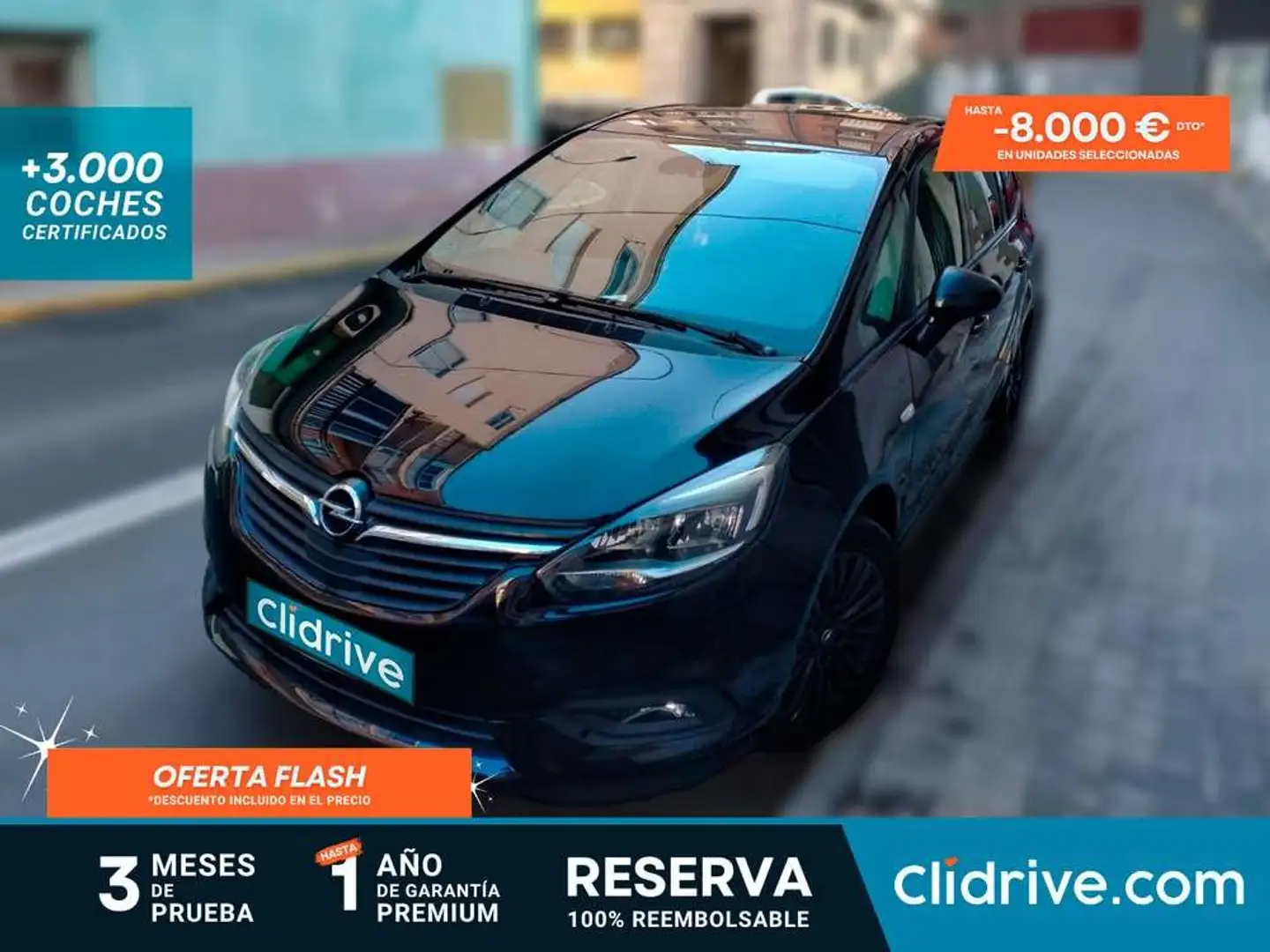 Opel Zafira 1.6CDTI S/S Selective 136 Negro - 1