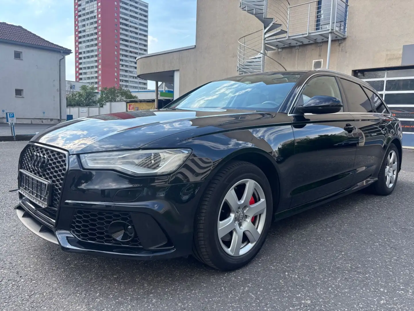 Audi A6 Avant 3.0 TDI RS Optik, Leder, Euro 6, 2WD Zwart - 1