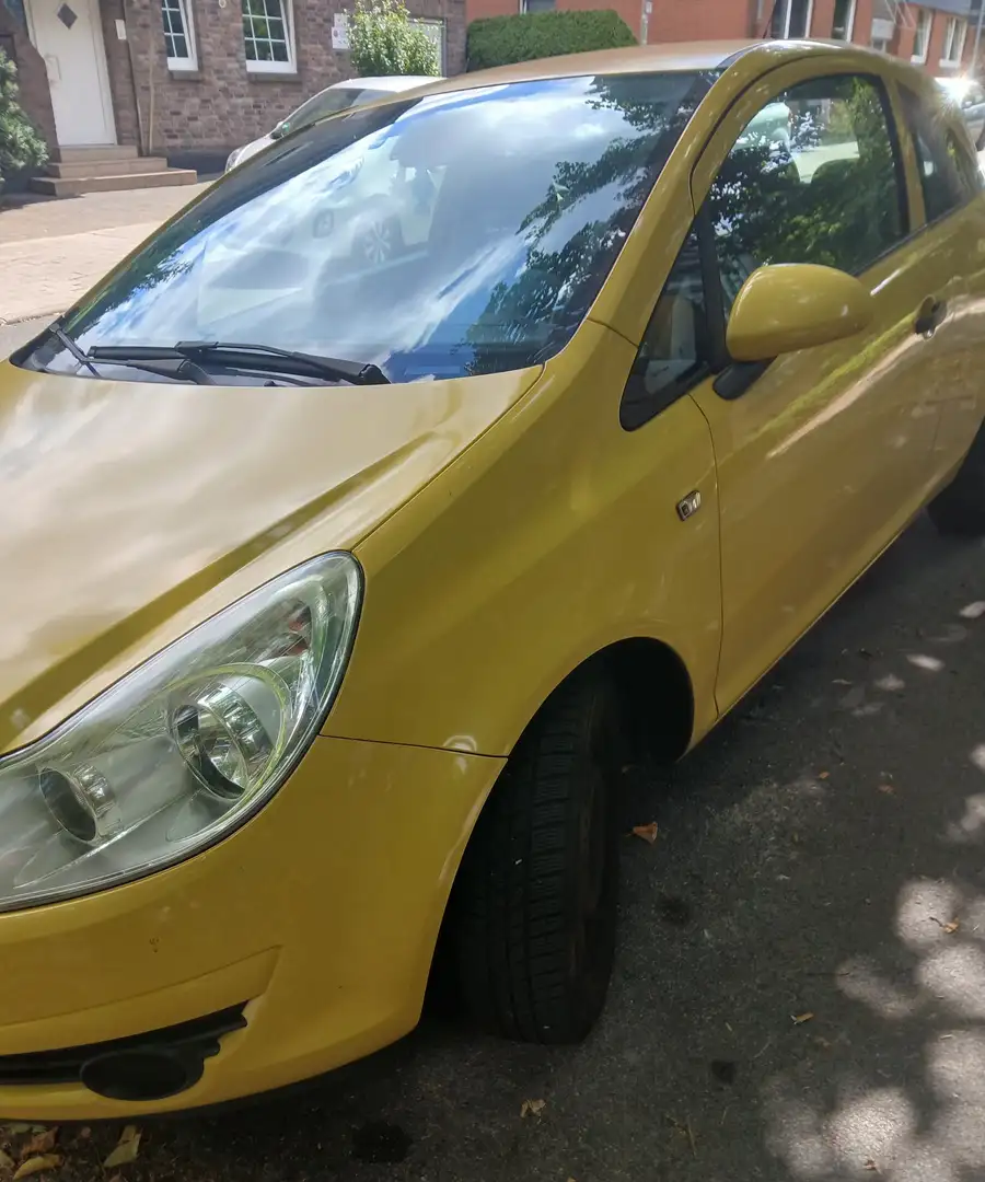 Opel Corsa 1.0 12V Eco Gelb - 1