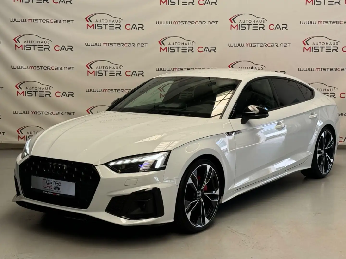 Audi A5 SB 40TDI S LINE COMPETITION LASER/VIRT/ACC/20 Blanc - 1