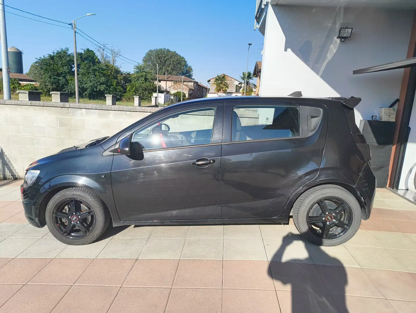 Chevrolet Aveo 1.3d LT 75cv 4p Nero - 2