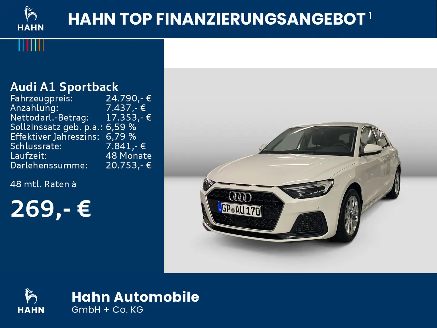 Audi A1 advanced 25 TFSI 70(95) LED, KAMERA Weiß - 2