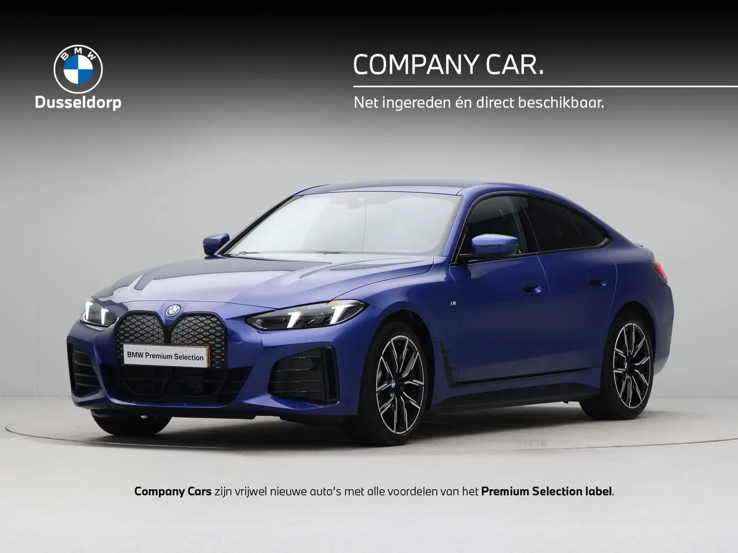 BMW i4 eDrive35 M Sport Edition 70 kWh Bleu - 1