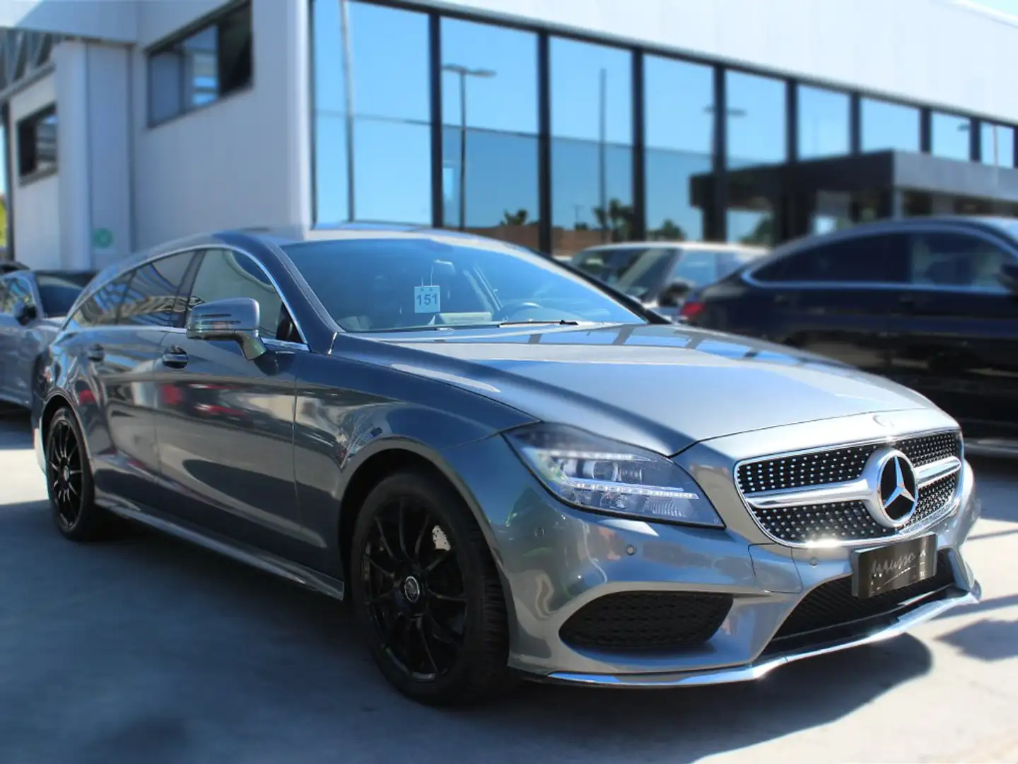 Mercedes-Benz CLS 220 Shooting Brake d (bt) Premium auto Gris - 1