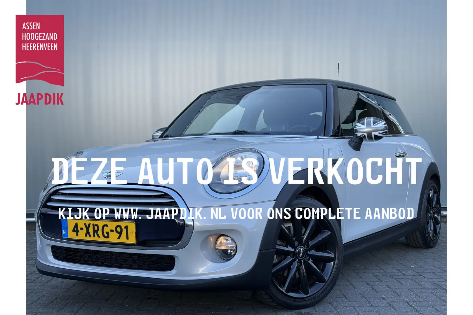 MINI Cooper Mini BWJ 2014 1.5 136 PK LEDEREN INTERIEUR / NAVIG Wit - 1