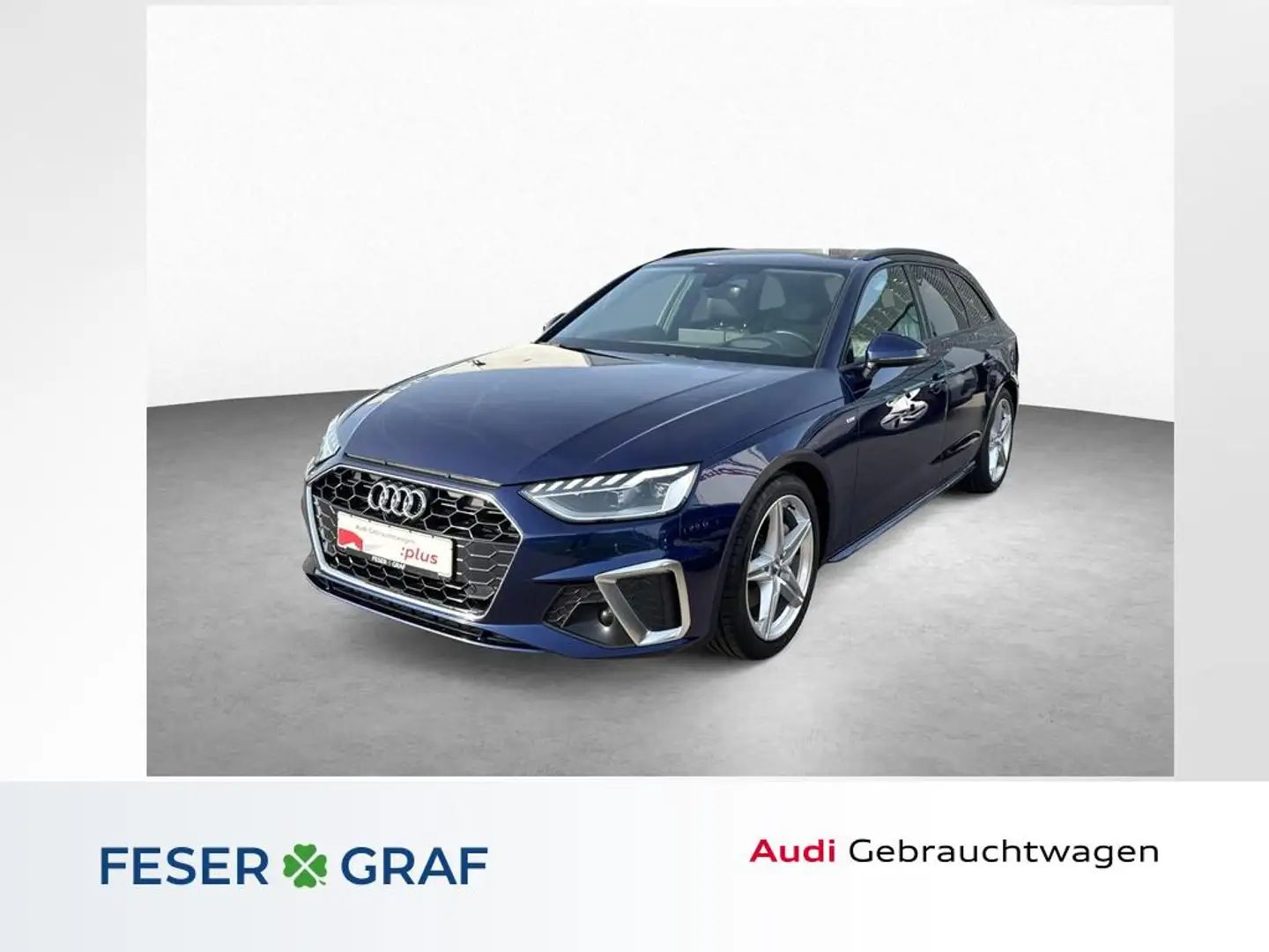 Audi A4 Avant 40 TDI S tronic - S line - B&O - NAVI Azul - 1