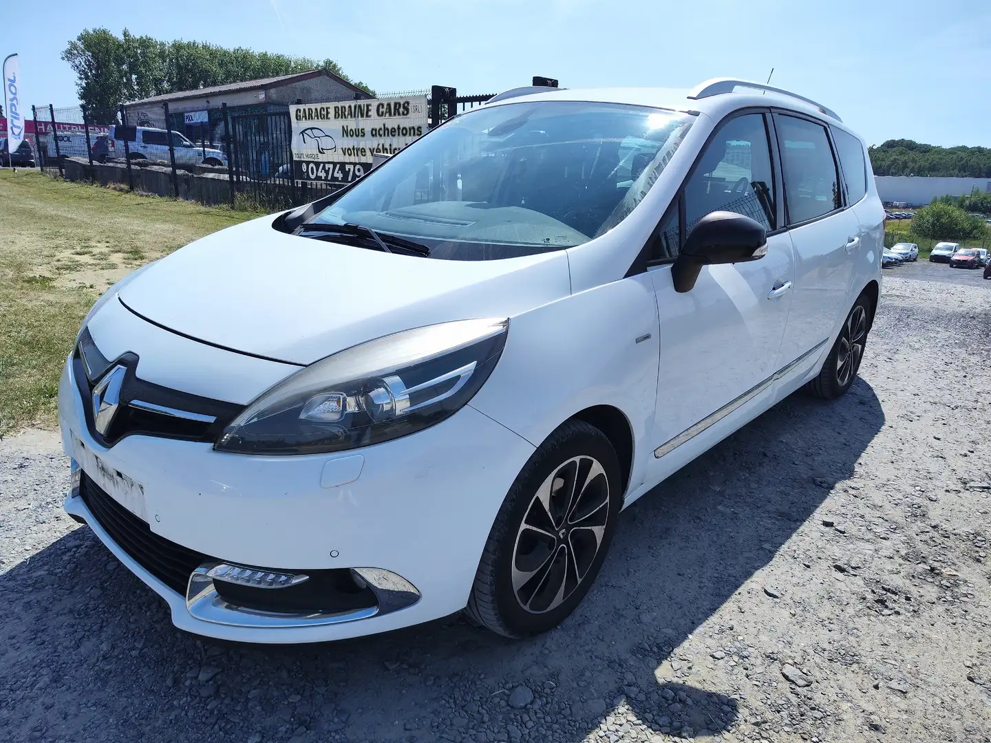 Renault Grand Scenic Scénic 1.2 TCe !! PROBLEME MOTEUR !! Blanc - 1
