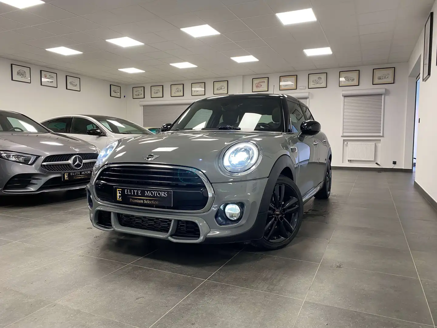MINI Cooper D 1.5 JOHN WORKS PACK / 1erMAIN/ FULL OPTION/ PANO Gris - 1