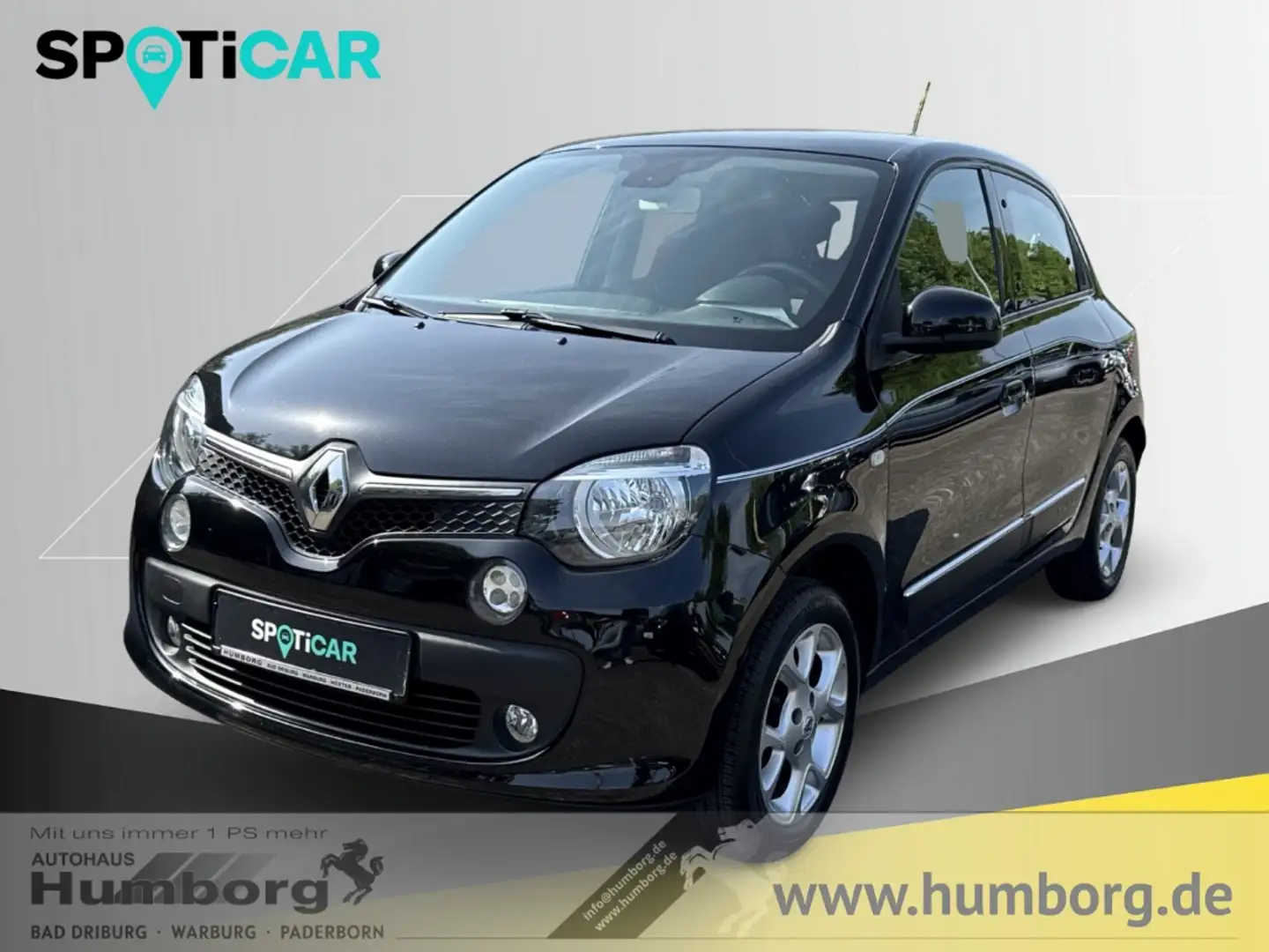 Renault Twingo Intens 0.9 TCe 90 Intense DAB SHZ Spurwechselassis Nero - 1