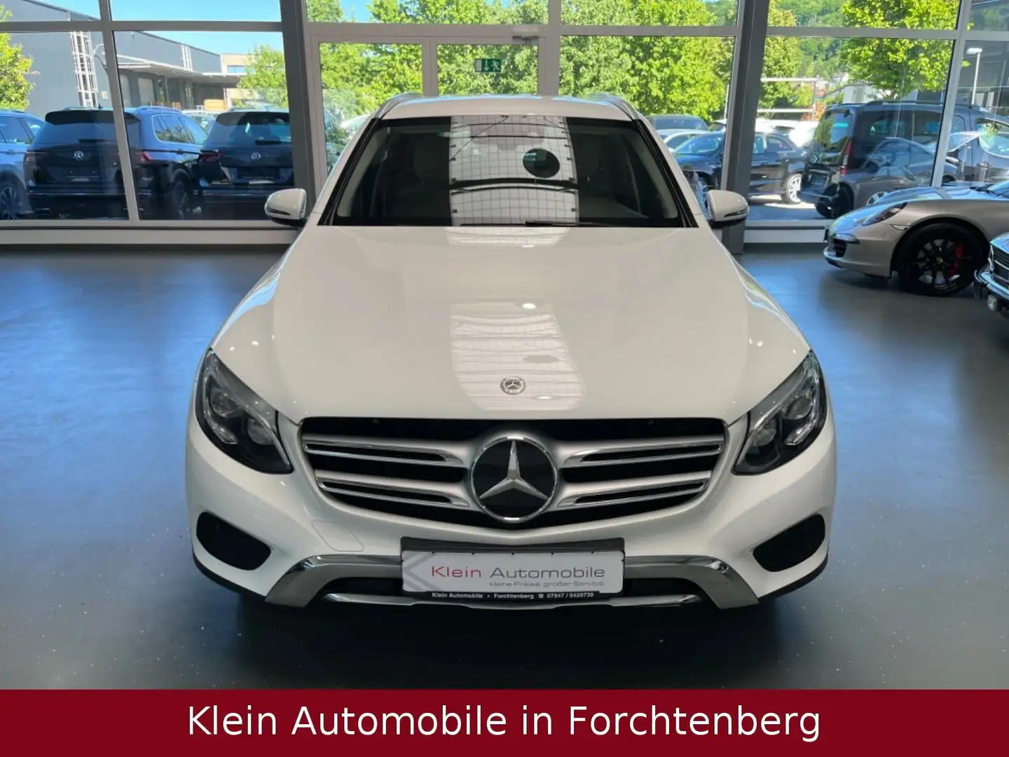 Mercedes-Benz GLC 250 d 4MATIC Aut Exclusive Leder Navi LED ACC Weiß - 2