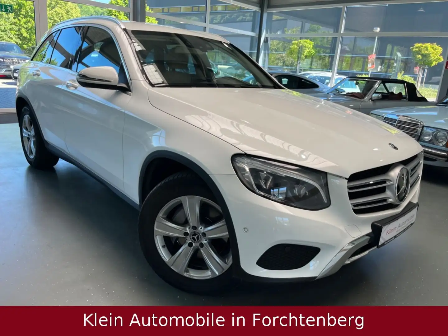 Mercedes-Benz GLC 250 d 4MATIC Aut Exclusive Leder Navi LED ACC Weiß - 1